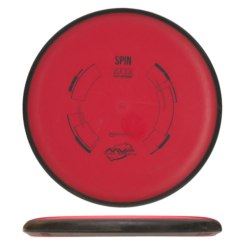 Disc golf - Neutron Spin, Red, 168g
