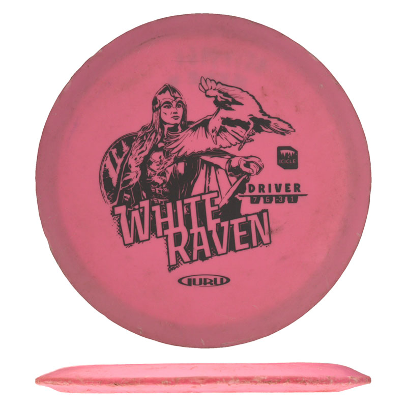 Disc golf - Icicle White Raven, Pink