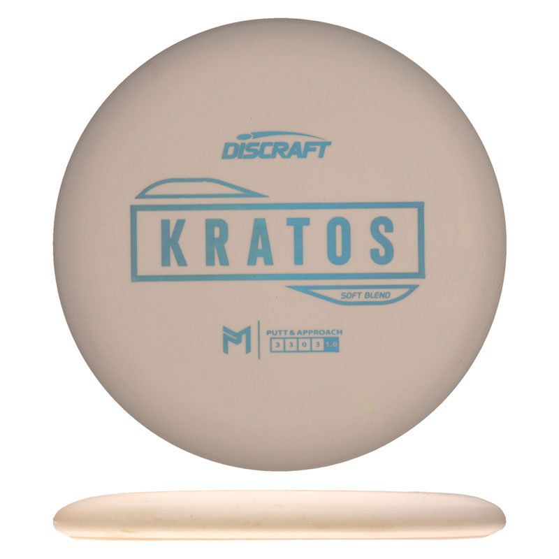 Disc golf - Putter Line Soft Kratos, White, 174g