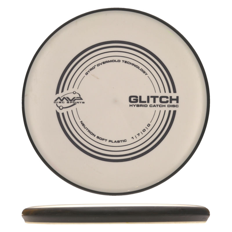 Disc golf - Neutron Soft Glitch, White, 145g