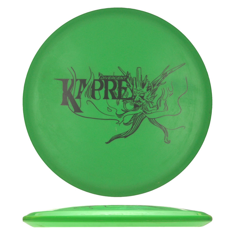 Disc golf - Divergent Kapre, Green, 165g