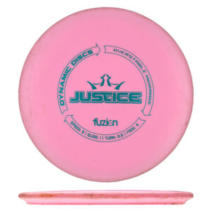 Disc golf - Fuzion Bio Justice, Pink, 176g