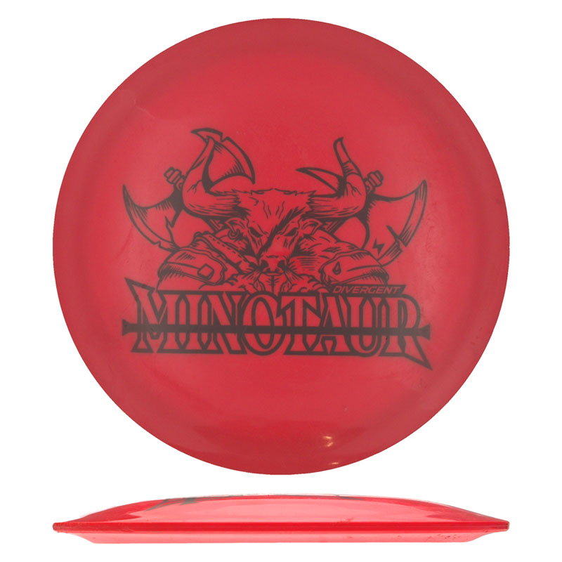 Disc golf - Divergent Minotaur, Red, 169g