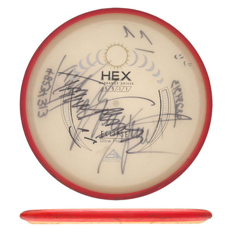 Disc golf - Eclipse Hex, Red, 176g