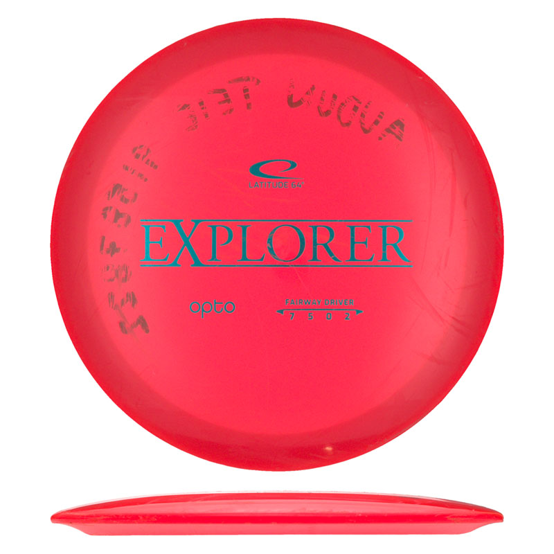 Disc golf - Opto Explorer, Red, 174g
