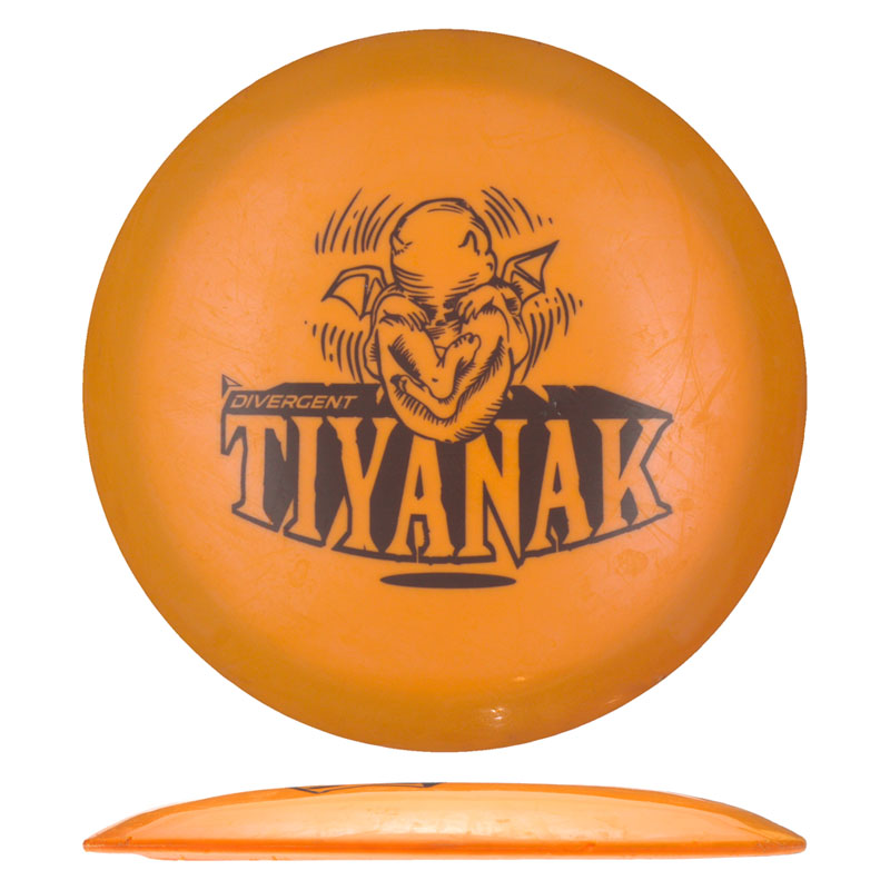 Disc golf - Divergent Tiyanak, Orange, 169g