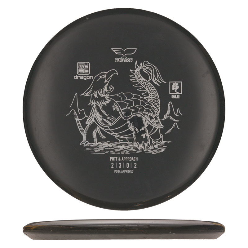 Disc golf - Dragon Gui, Black, 175g