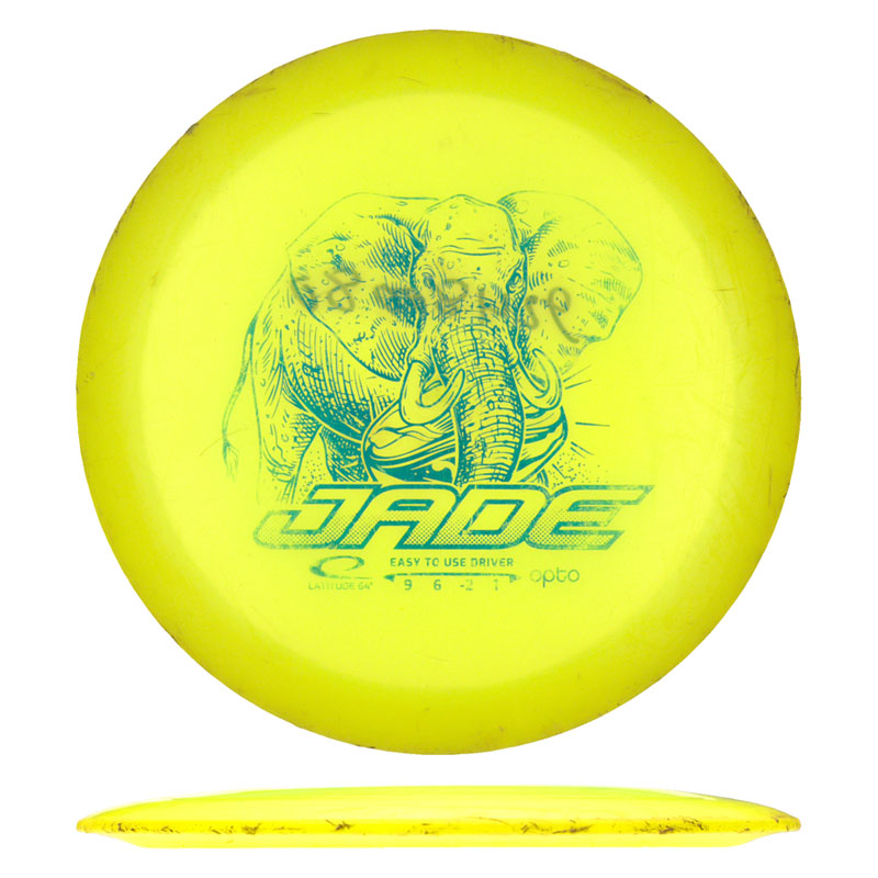 Disc golf - Opto Jade, Yellow, 157g
