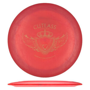Disc golf - Gold Cutlass, Red, 174g