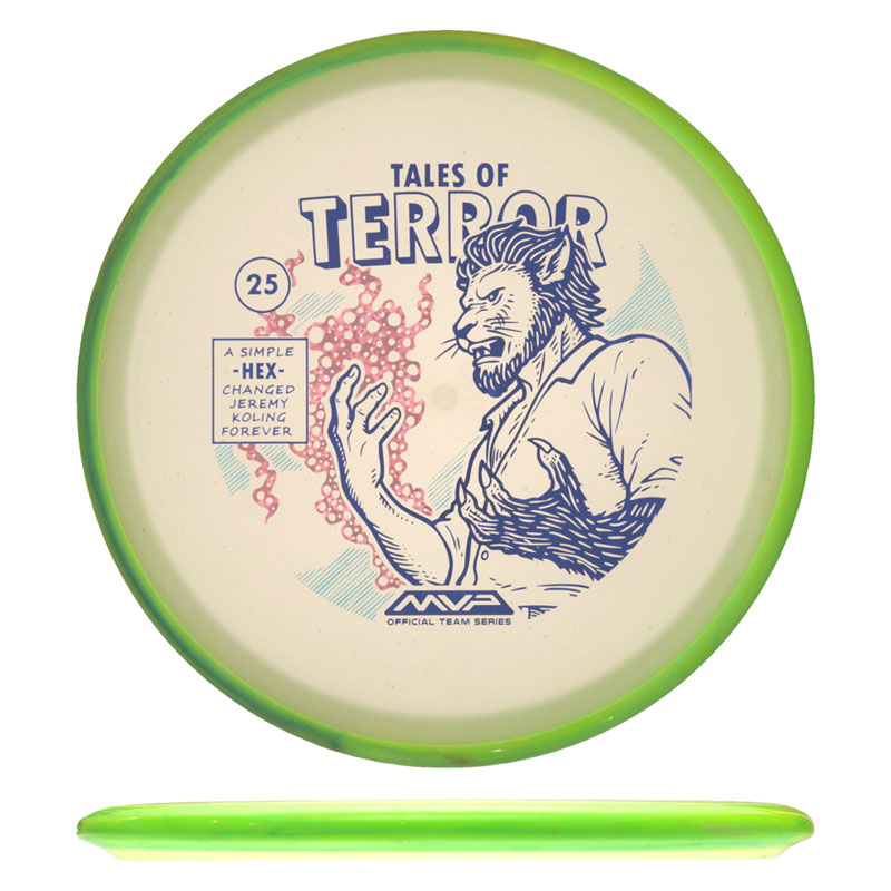 Disc golf - Particle Eclipse Hex, Green, 176g