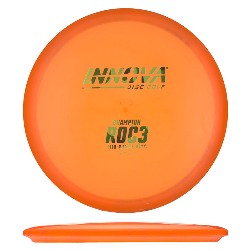 Disc golf - Champion Roc3, Orange, 180g