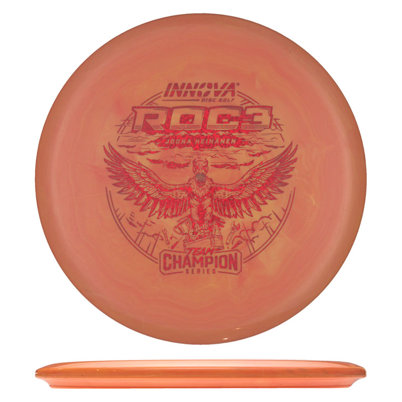 Disc golf - Star Swirly Roc3, Orange, 180g