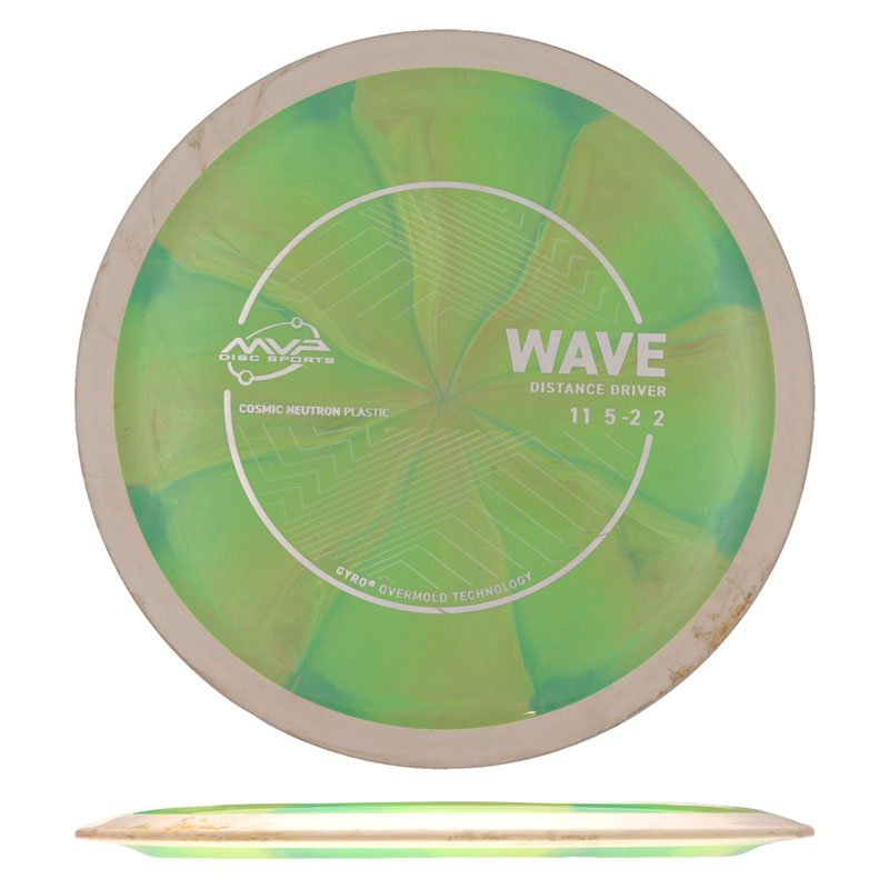 Disc golf - Neutron Cosmic Wave, Green, 174g
