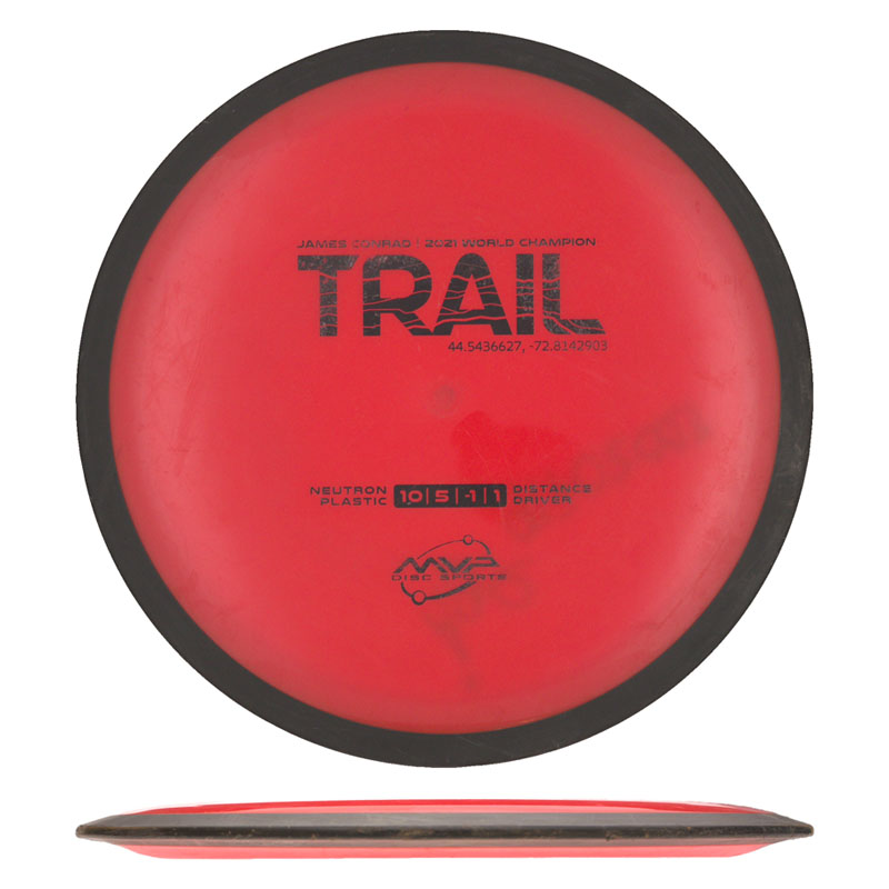 Disc golf - Neutron Trail, Red, 175g