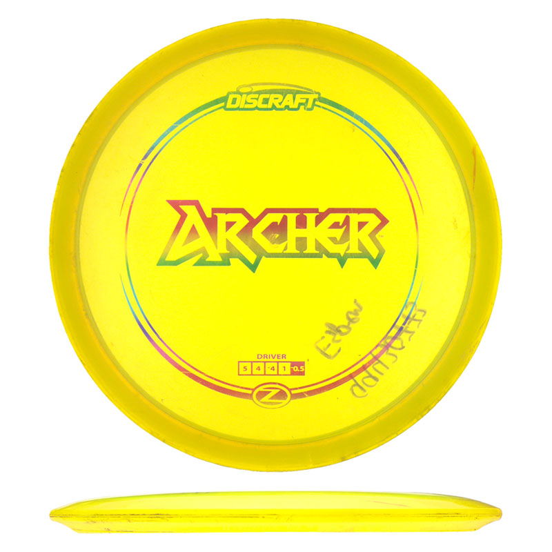 Disc golf - Z Archer, Yellow