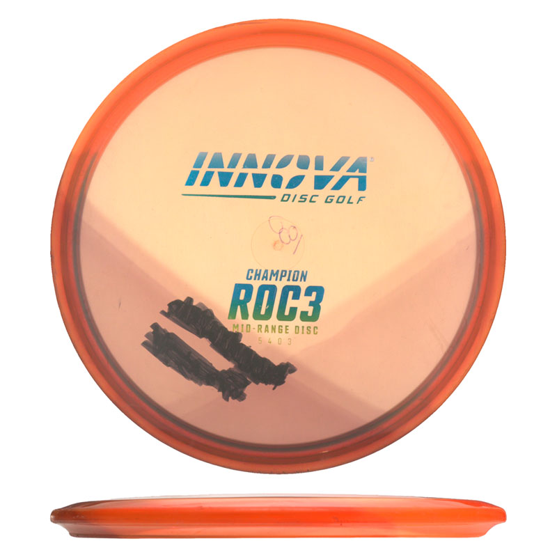 Disc golf - Champion Roc3, Orange, 180g