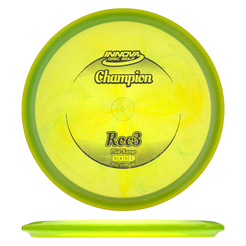 Disc golf - Champion Roc3, Green, 180g
