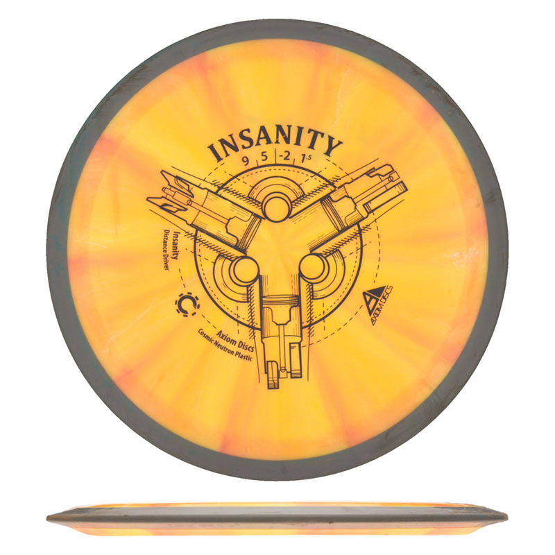 Disc golf - Neutron Cosmic Insanity, Grey, 157g