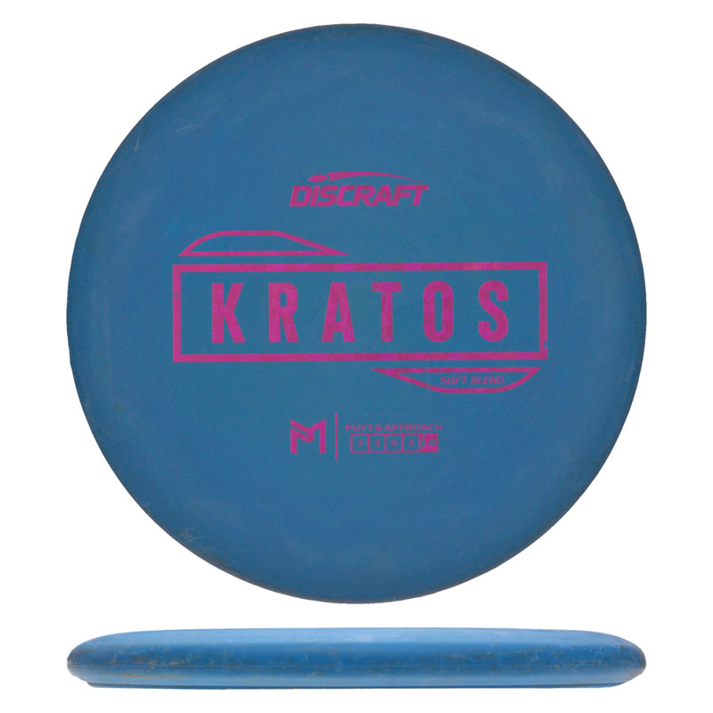 Disc golf - Putter Line Soft Kratos, Blue, 175g