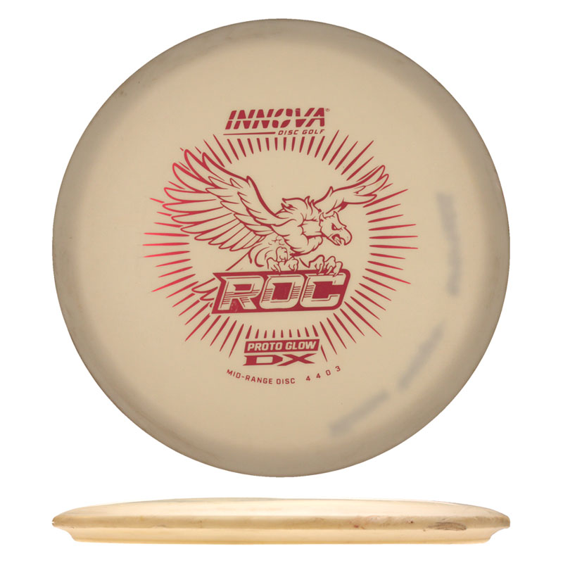Disc golf - DX Proto Glow Roc, White, 180g