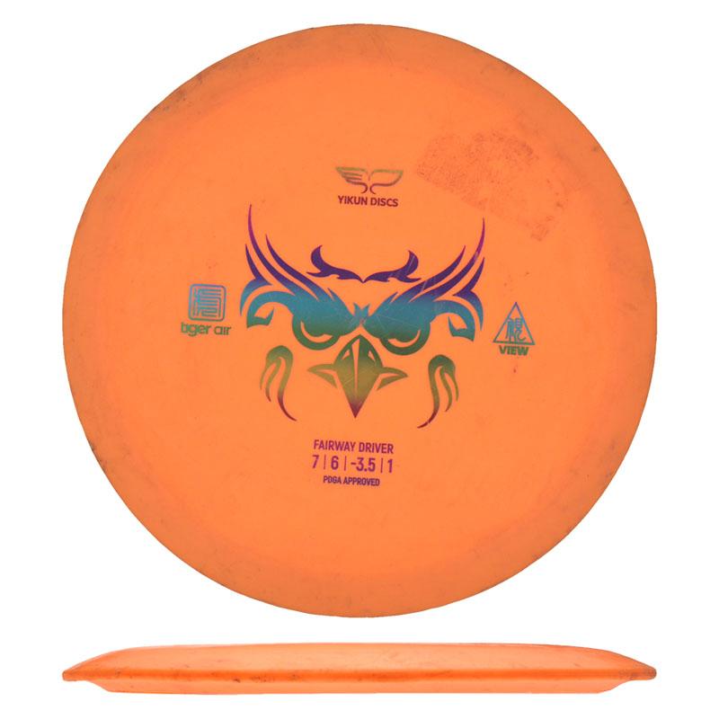 Disc golf - Tiger Air View, Orange