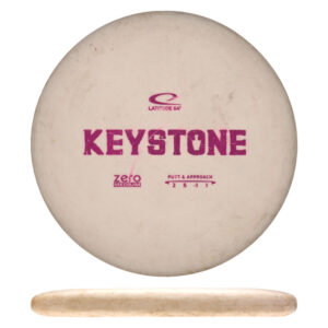 Disc golf - Zero Medium Keystone, White, 173g