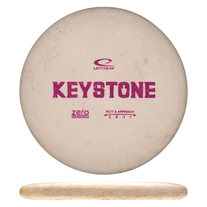 Disc golf - Zero Medium Keystone, White, 173g