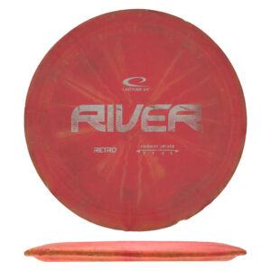 Disc golf - Retro River, Red, 173g