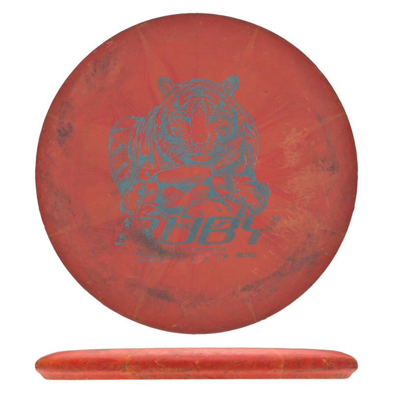 Disc golf - Retro Ruby, Orange, 157g