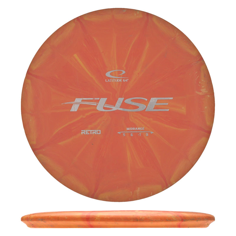 Disc golf - Retro Fuse, Orange, 174g