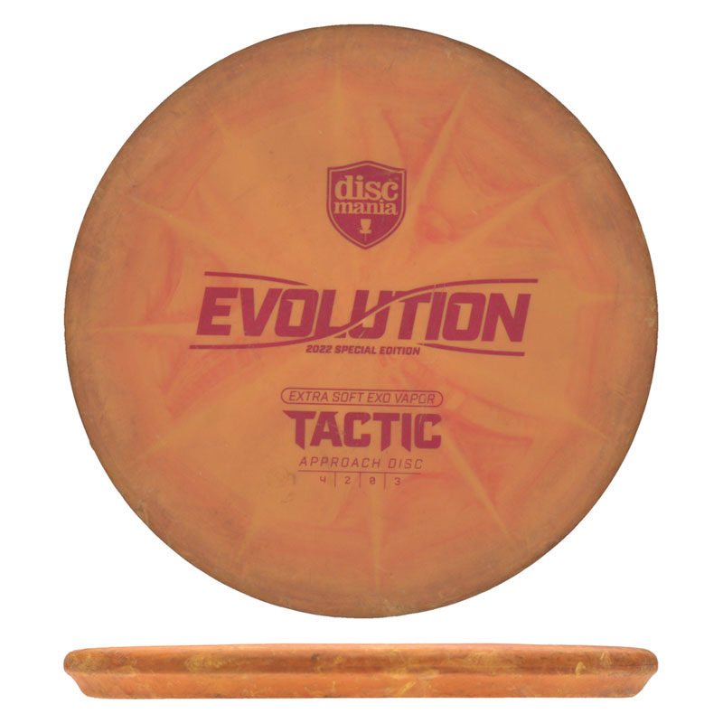 Disc golf - Extra Soft EXO Vapor Tactic, Orange, 173g