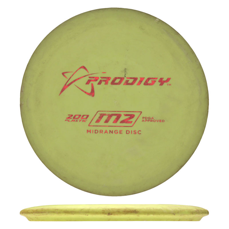 Disc golf - 200 M2, Yellow, 179g