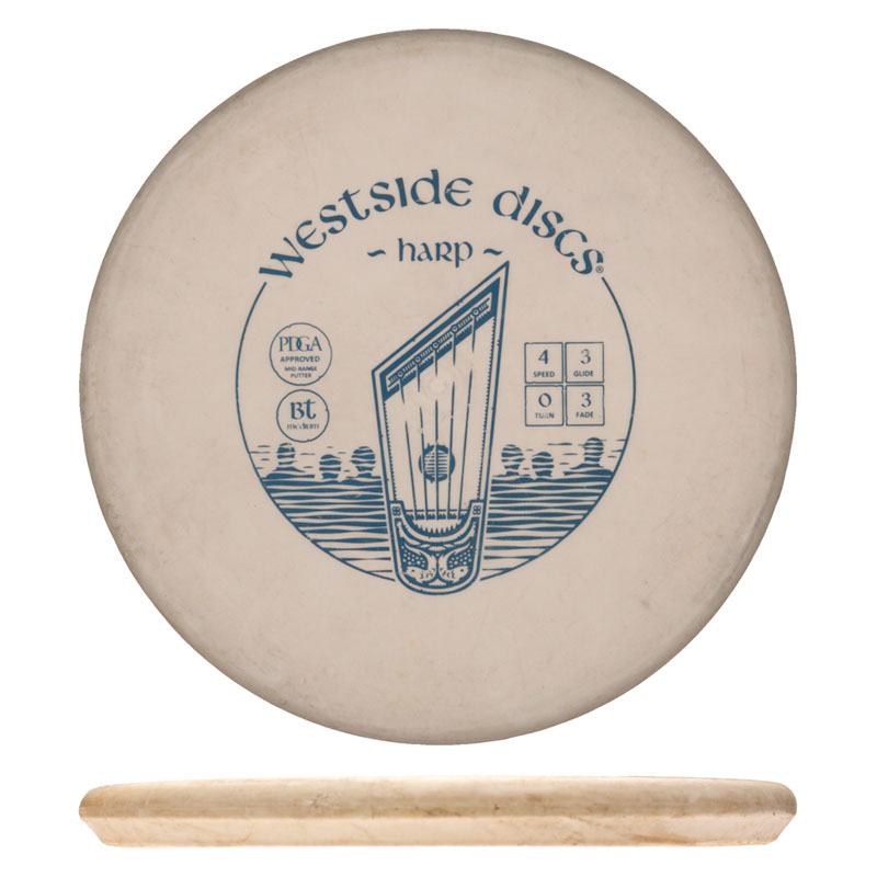 Disc golf - BT Medium Harp, White, 176g