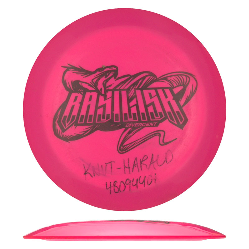 Disc golf - Divergent Basilisk, Pink, 172g