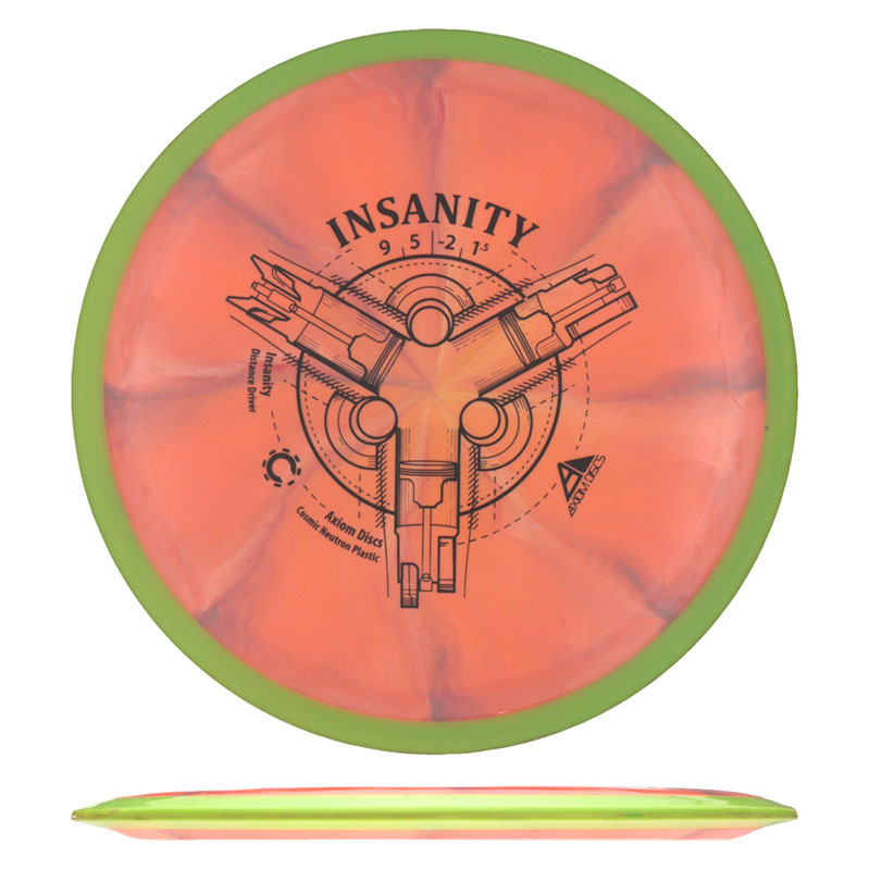 Disc golf - Cosmic Neutron Insanity, Green, 173g
