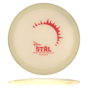 Disc golf - K1 Glow Stål, White
