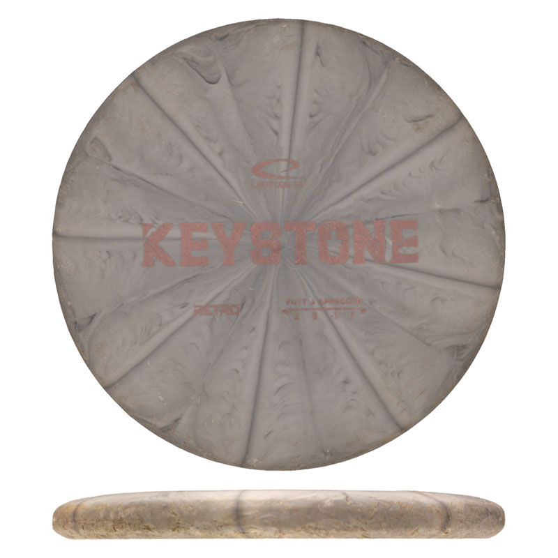 Disc golf - Retro Keystone, Grey, 175g