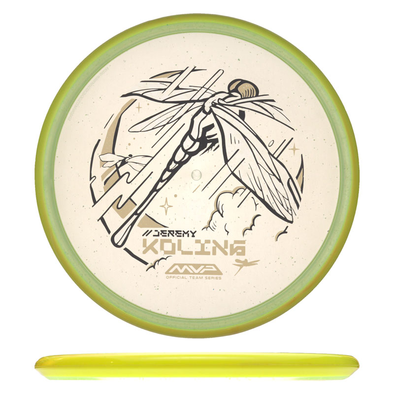 Disc golf - Proton Particle Tempo, Yellow, 173g