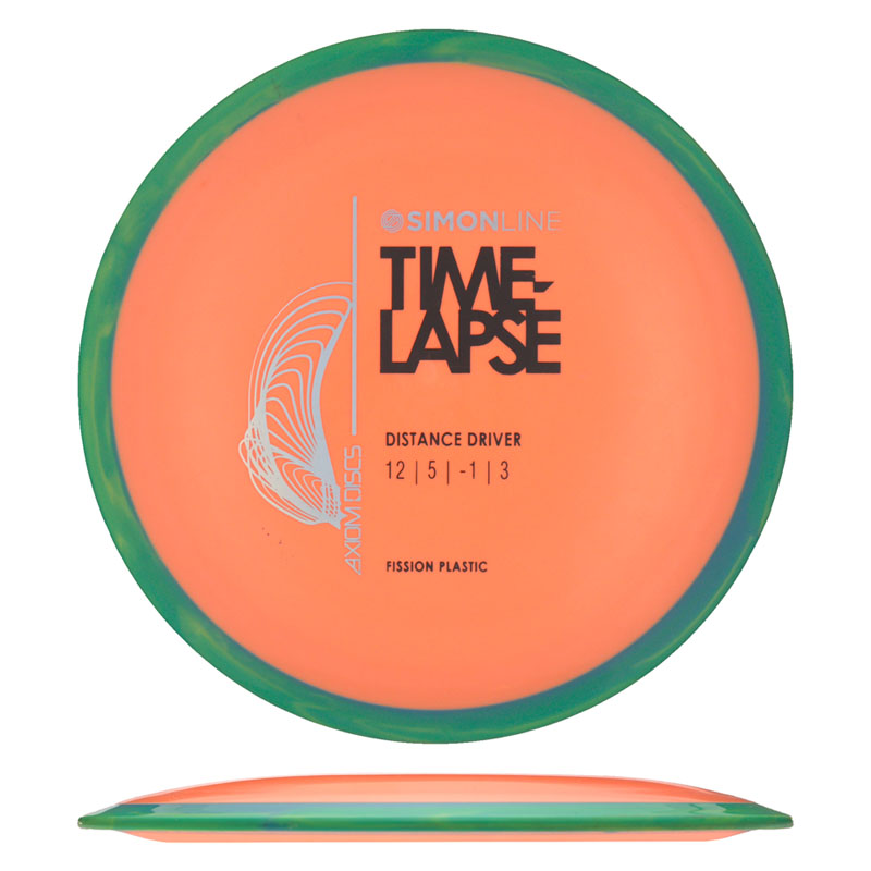 Disc golf - Fission Time Lapse, Green, 166g