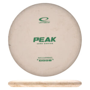 Disc golf - Zero Medium Peak. White, 175g