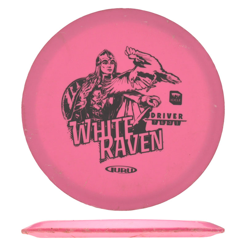 Disc golf - Icicle White Raven, Pink