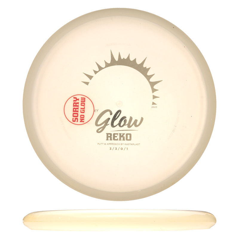 Disc golf - Glow Reko, White, 171g