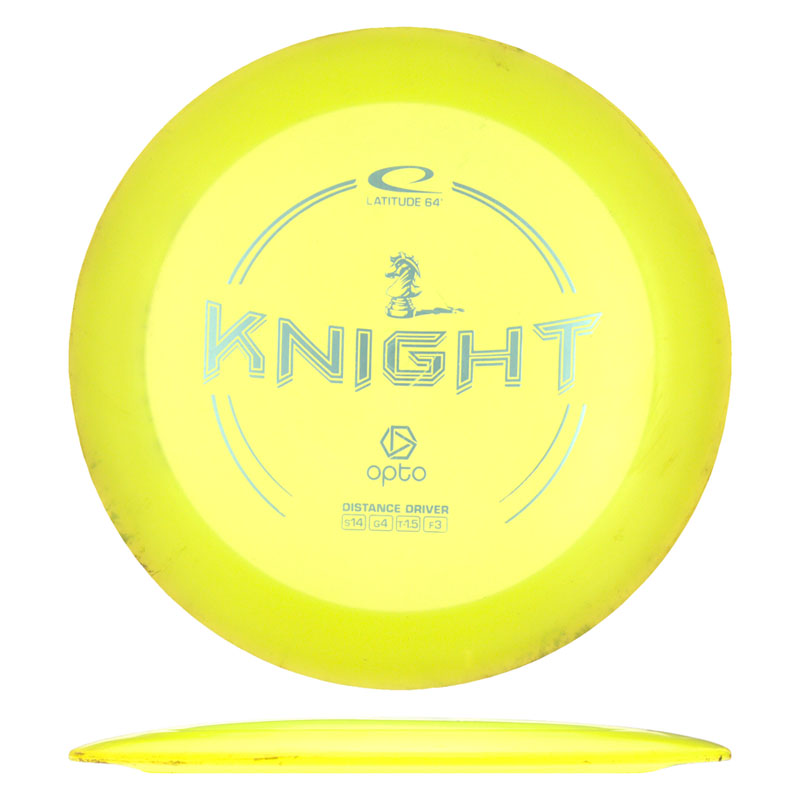 Disc golf - Opto Knight, Yellow, 174g
