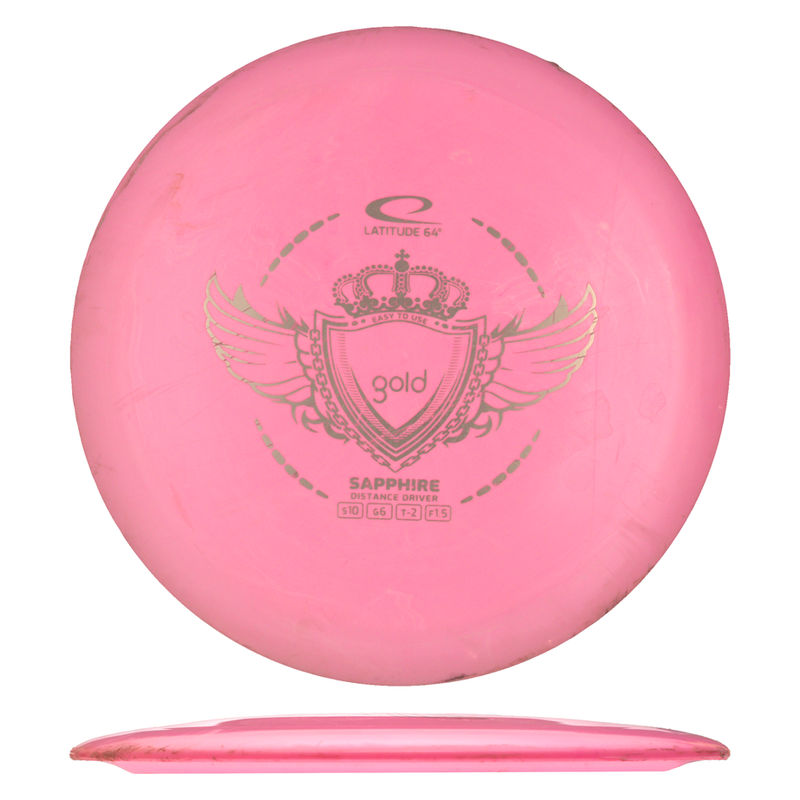 Disc golf - Gold Sapphire, Pink, 165g