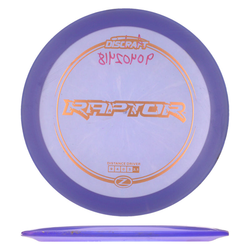 Disc golf - Z Raptor, Purple, 174g