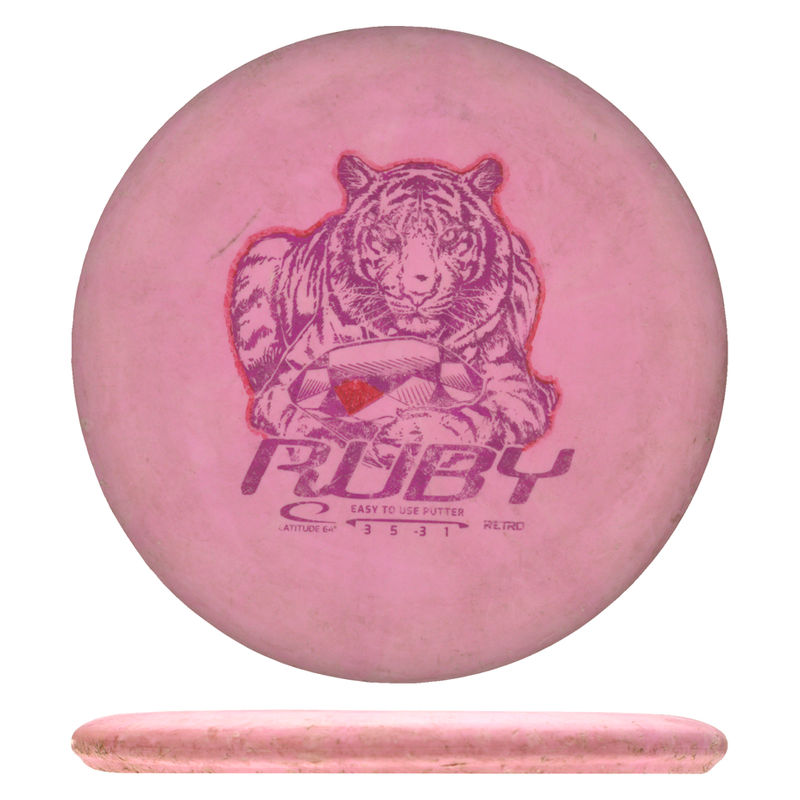 Disc golf - Retro Ruby, Pink, 158g