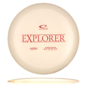 Disc golf - Opto Explorer, White, 173g