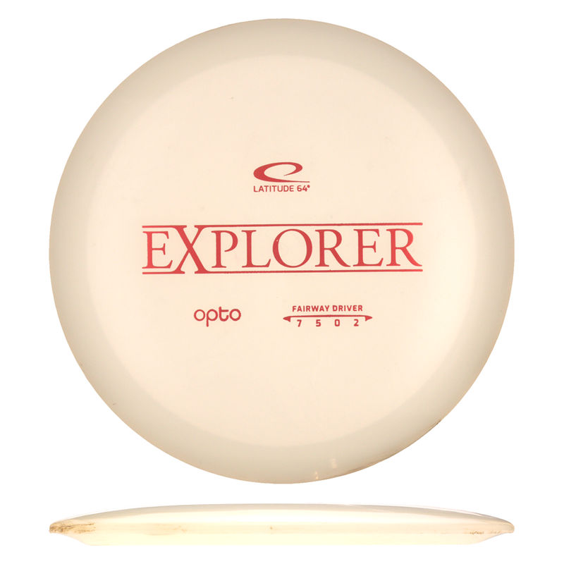 Disc golf - Opto Explorer, White, 173g