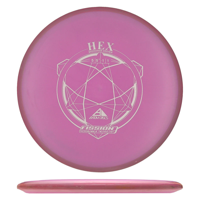 Disc golf - Fission Hex, Pink, 172g