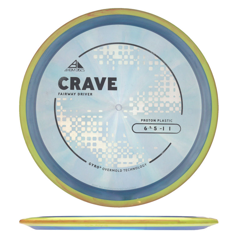 Disc golf - Proton Crave, Yellow, 168g